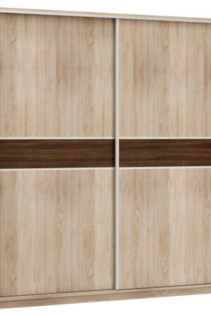 Šatní skříň EUDUNDA 3 B v dubu sonoma