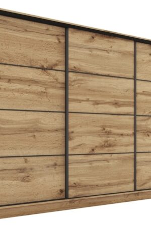 Šatní skříň HARAZIA 250 bez zrcadla, dub wotan