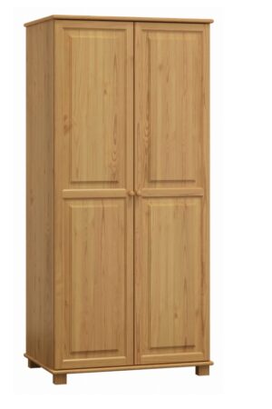 Kombinovaná šatní skříň BHAGIRA 2 z borovice