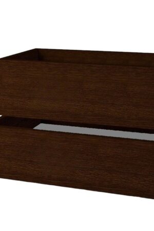 Zásuvky k šatní skříni v barvě wenge