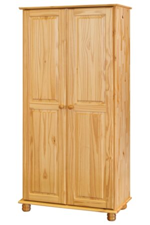 Dvoudveřová skříň LONKA z masivní borovice