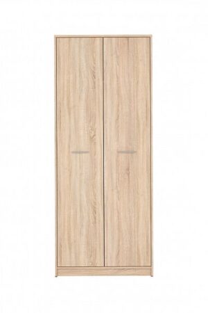 Dvoudvéřová šatní skříň MARIONET v dubu sonoma