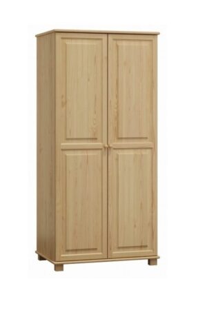 Šatní skříň BHAGIRA 2 z masivní borovice