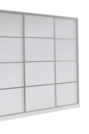 Šatní skříň LITOLARIS 200 bez zrcadla, bílá mat