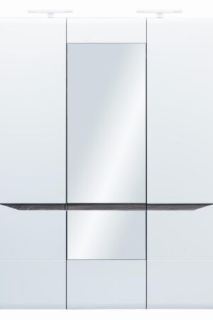 Třídveřová skříň ALBIREO v dubu sonoma truflovém