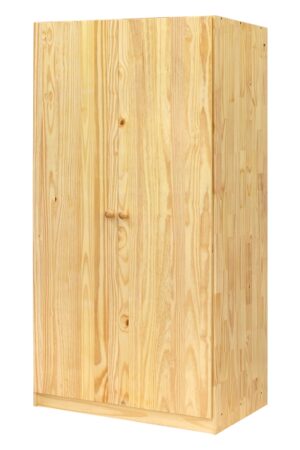 Klasická šatní skříň AMENTET z masivního smrku