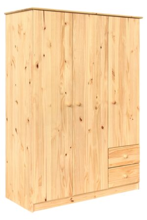 Trojdveřová skříň VESTRIS z masivního smrku