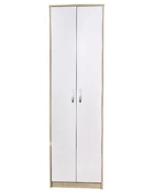 Předsíňová skříň Astor Cabinet v dubově-bílé barvě